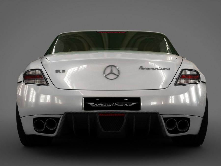  Mercedes-Benz SLS AMG Panamericana Body Package by GWA Tuning 2009 года  (фото 2 из 11)
